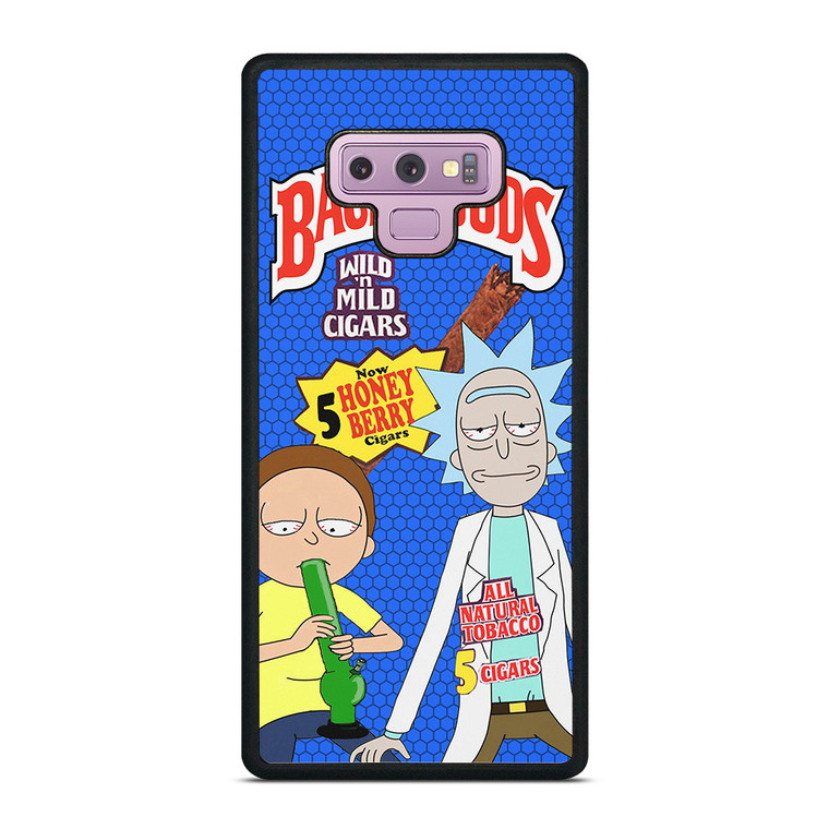 BACKWOODS RICK AND MORTY BLUE Samsung Galaxy Note 9 Case