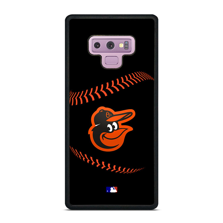 BALTIMORE ORIOLES BASEBALL BLACK Samsung Galaxy Note 9 Case