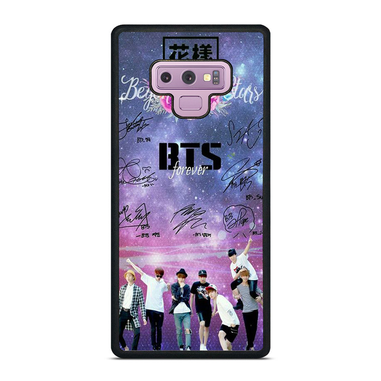 BTS VANGTAN BOYS KPOP SIGNATURE Samsung Galaxy Note 9 Case