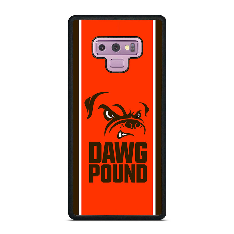 CLEVELAND BROWNS DAWG POUND LOGO Samsung Galaxy Note 9 Case