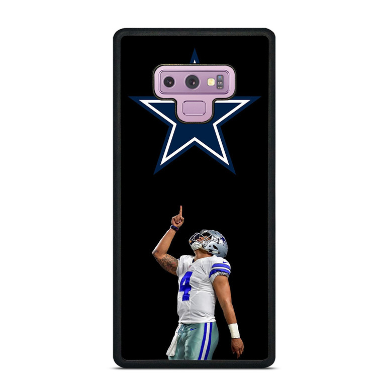 DAK PRESCOTT DALLAS COWBOYS FOOTBALL STAR Samsung Galaxy Note 9 Case