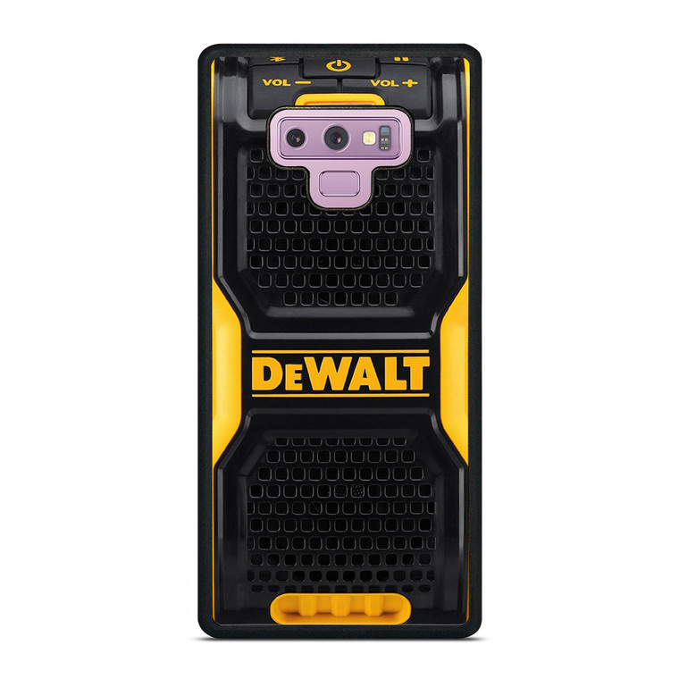 DEWALT TOOL LOGO RADIO Samsung Galaxy Note 9 Case