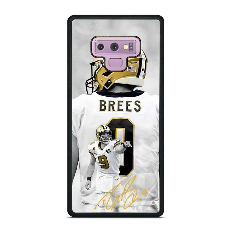 DREW BREES 9 SIGNATURE NEW ORLEANS Samsung Galaxy Note 9 Case