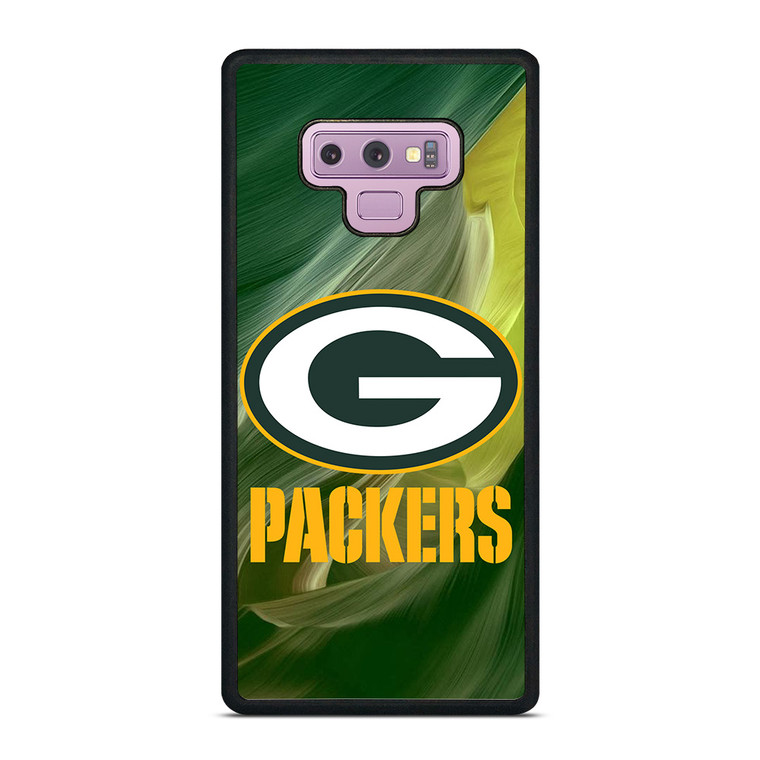 GREEN BAY PACKERS ART FOOTBALL Samsung Galaxy Note 9 Case
