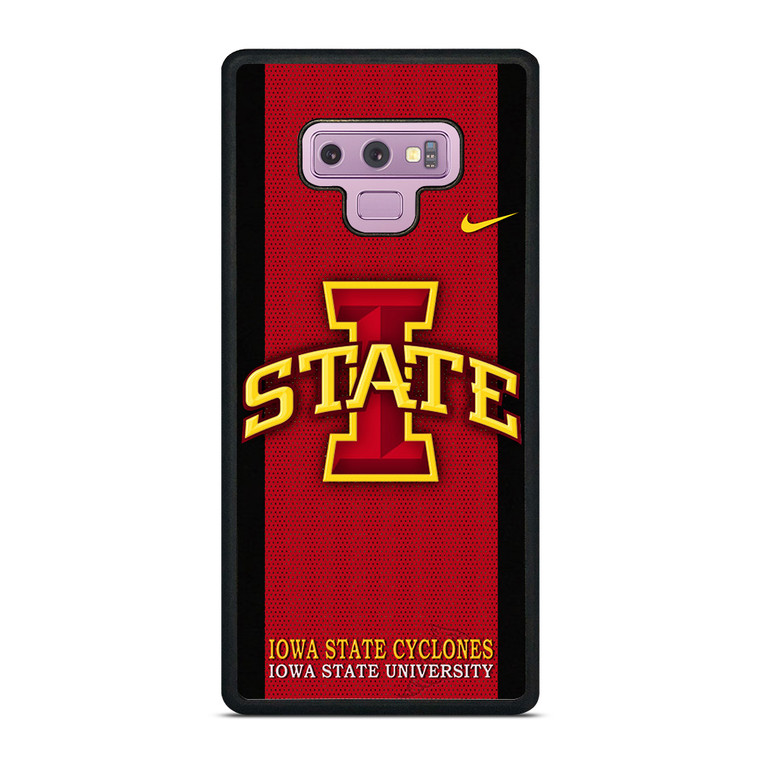 IOWA STATE CYCLONES INITIAL UNIVERSITY TEAM LOGO Samsung Galaxy Note 9 Case