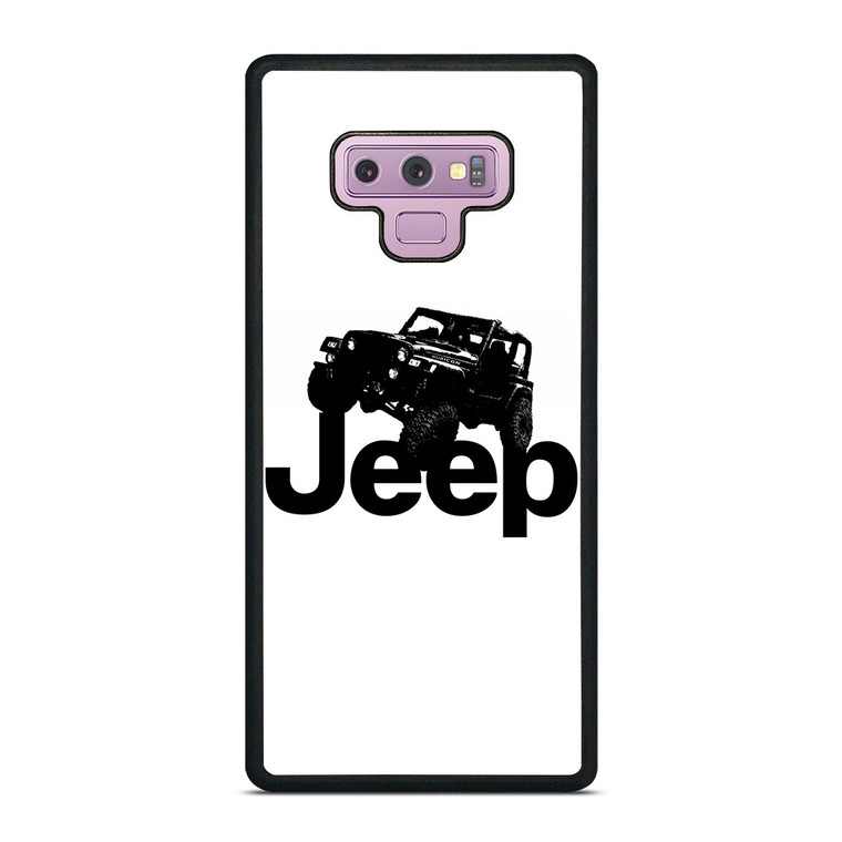 JEEP BLACK LOGO Samsung Galaxy Note 9 Case