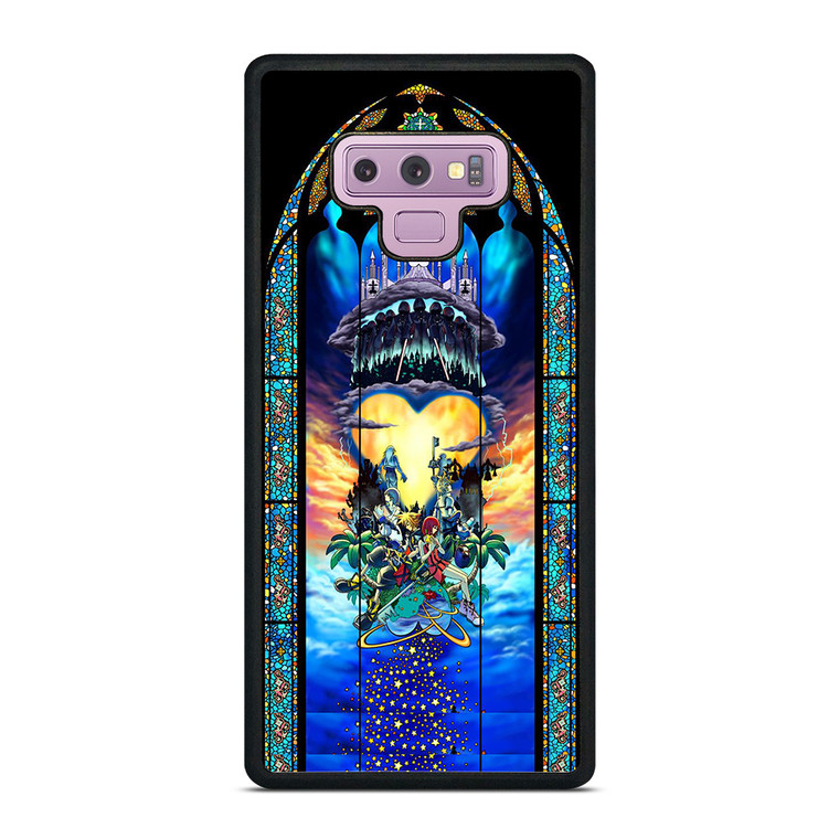 KINGDOM HEARTS ART GLASS Samsung Galaxy Note 9 Case