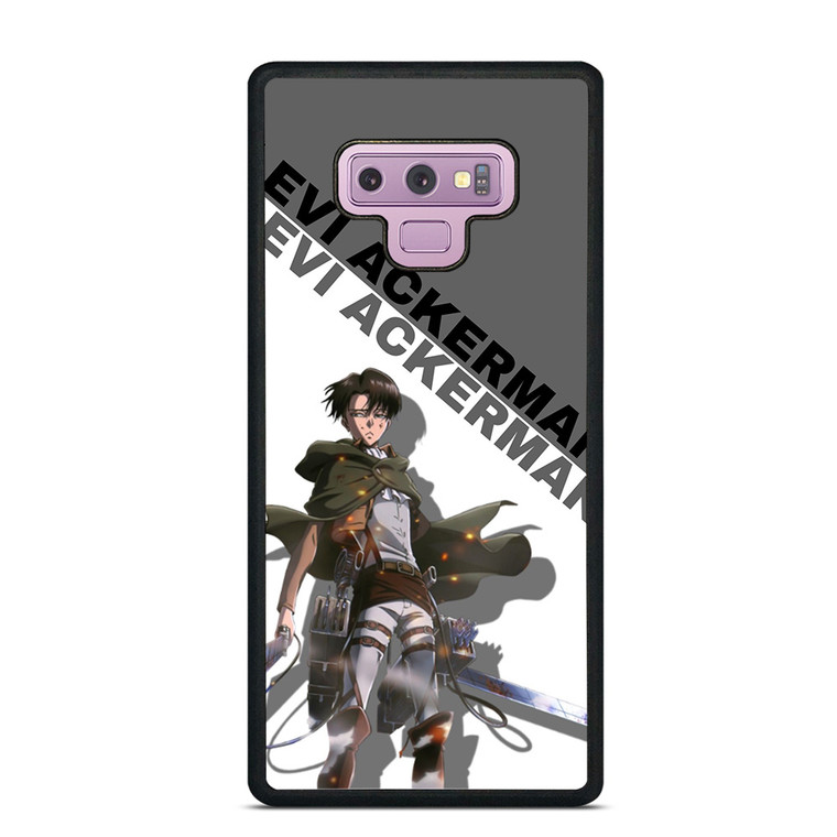 LEVI ACKERMAN ATTACK ON TITAN Samsung Galaxy Note 9 Case