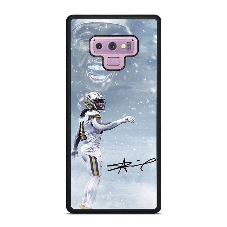 NEW ORLEANS SAINTS ALVIN KAMARA SNOW Samsung Galaxy Note 9 Case