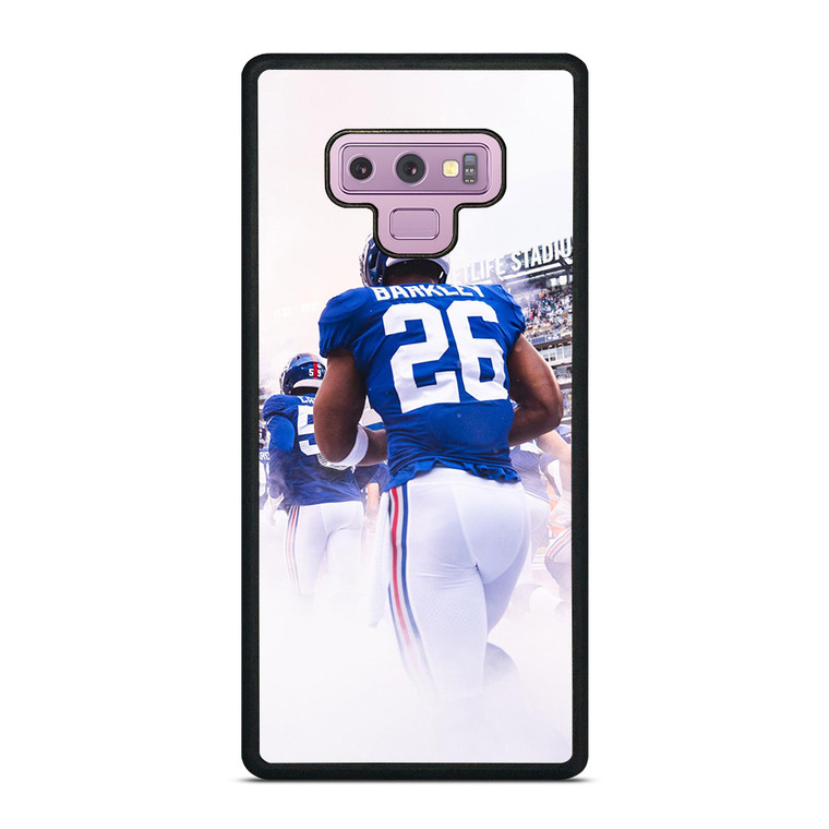 NY NEW YORK GIANTS SAQUON BARKLEY BACK SIDE Samsung Galaxy Note 9 Case