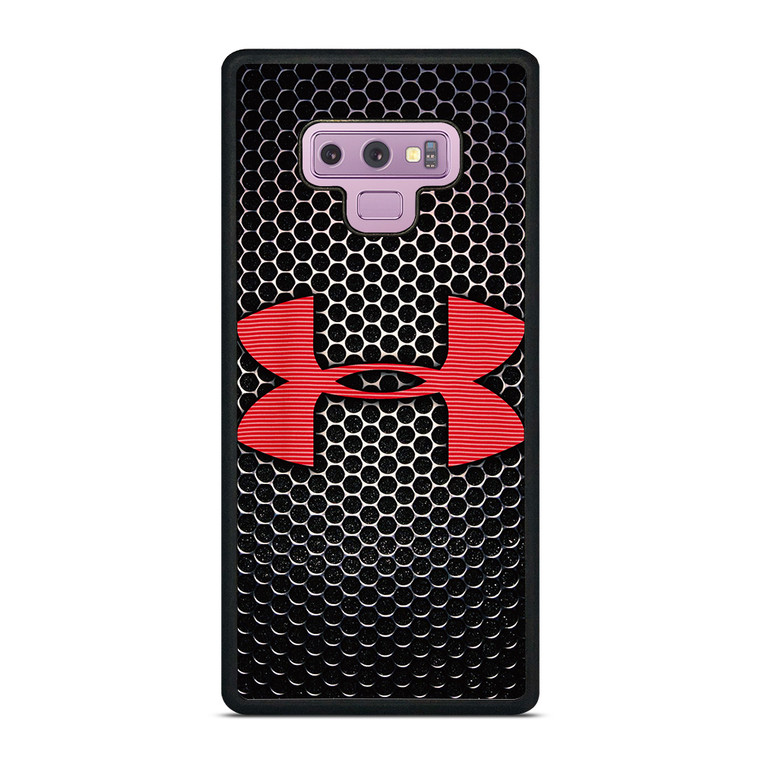 UNDER ARMOUR BLACK SYMBOL RED Samsung Galaxy Note 9 Case