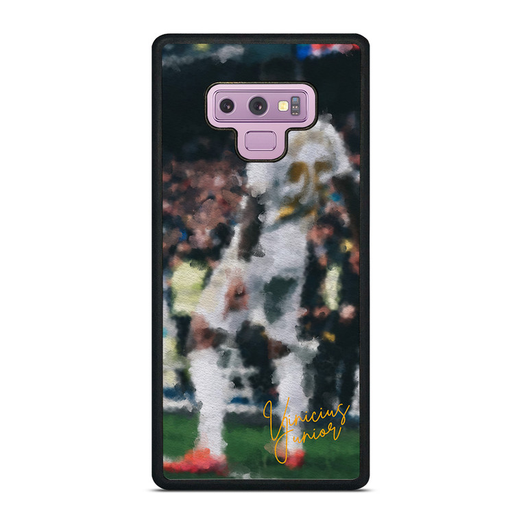 VINICIUS JR JUNIOR REAL MADRID PAINTING ART Samsung Galaxy Note 9 Case