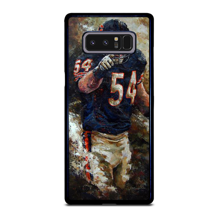 ART BRIAN URLACHER CHICAGO BEARS Samsung Galaxy Note 8 Case