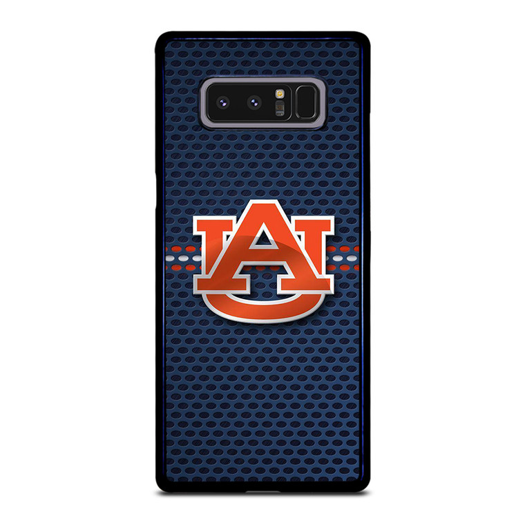 AUBURN TIGERS FOOTBALL CARBON BLUE LOGO Samsung Galaxy Note 8 Case