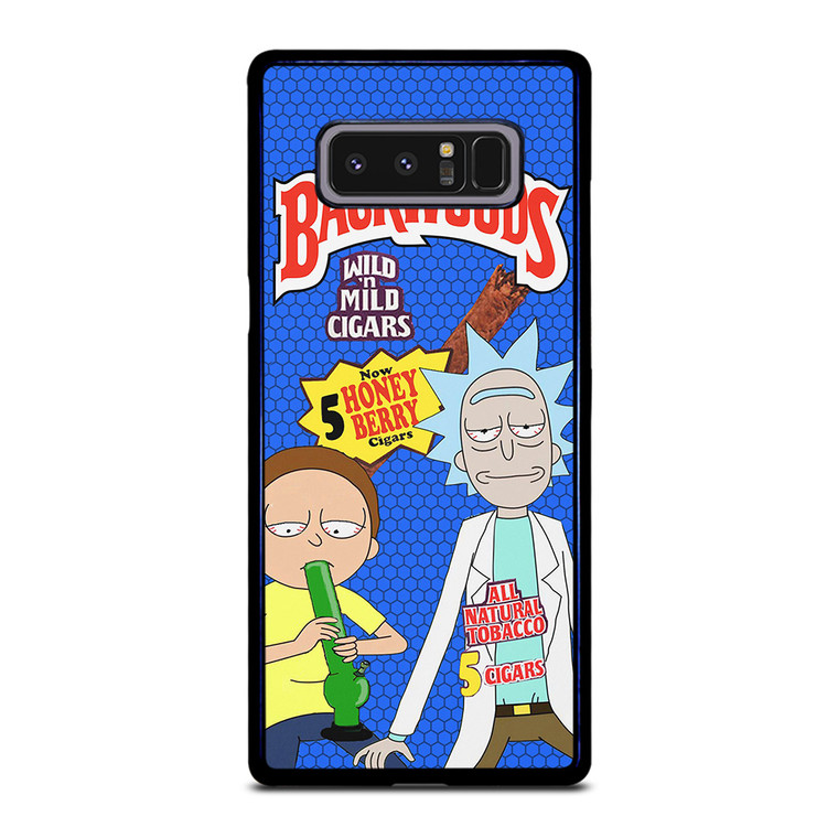 BACKWOODS RICK AND MORTY BLUE Samsung Galaxy Note 8 Case