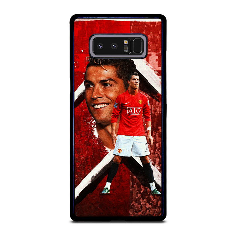 CRISTIANO RONALDO MAN UNITED STAR 7 Samsung Galaxy Note 8 Case