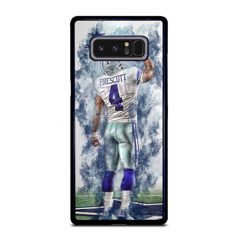 DAK PRESCOTT SMOKE COWBOYS DALLAS COWBOYS FOOTBALL Samsung Galaxy Note 8 Case