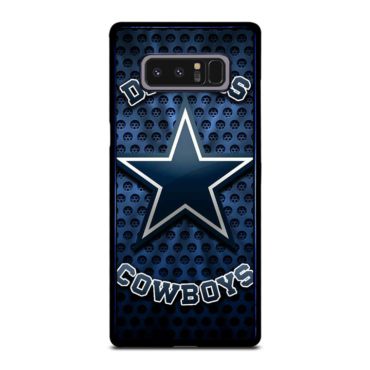 DALLAS COWBOYS BLUE METAL SYMBOL Samsung Galaxy Note 8 Case