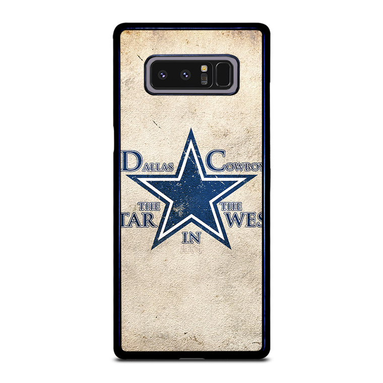 DALLAS COWBOYS STAR IN WEST LOGO Samsung Galaxy Note 8 Case