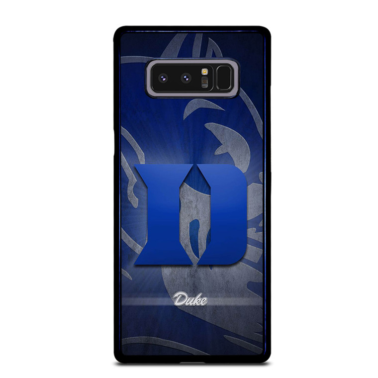 DUKE BLUE DEVILS LOGO UNIVERSITY BASKETBALL 3 Samsung Galaxy Note 8 Case
