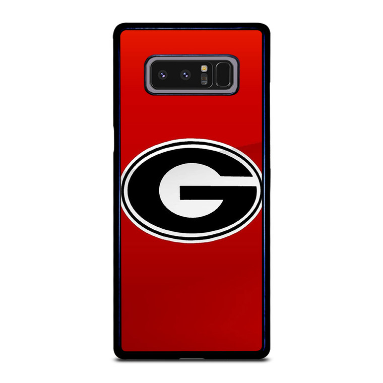 GEORGIA BULLDOGS INITIAL Samsung Galaxy Note 8 Case