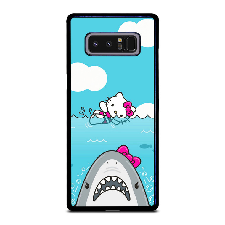HELLO KITTY JAWS SEA Samsung Galaxy Note 8 Case