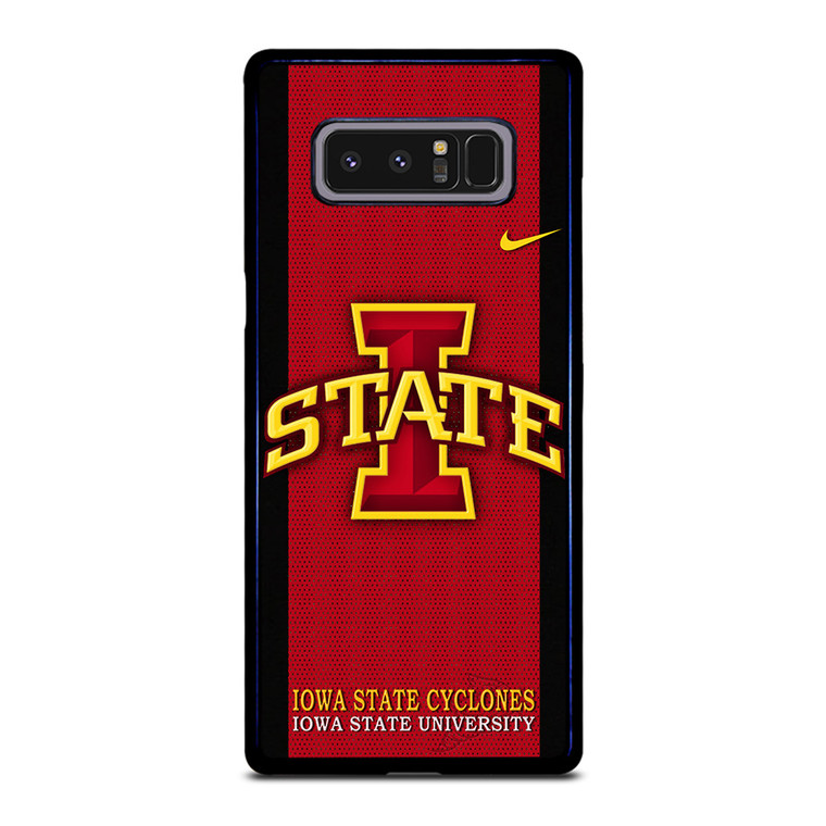 IOWA STATE CYCLONES INITIAL UNIVERSITY TEAM LOGO Samsung Galaxy Note 8 Case