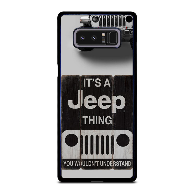 IT'S A JEEP THING Samsung Galaxy Note 8 Case