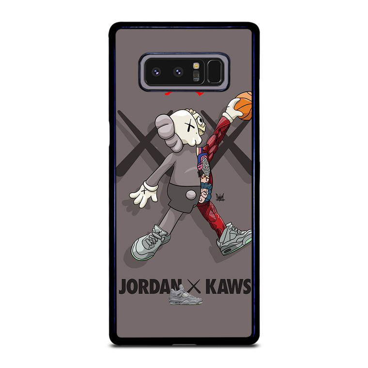 KAWS AIR JORDAN GREY Samsung Galaxy Note 8 Case