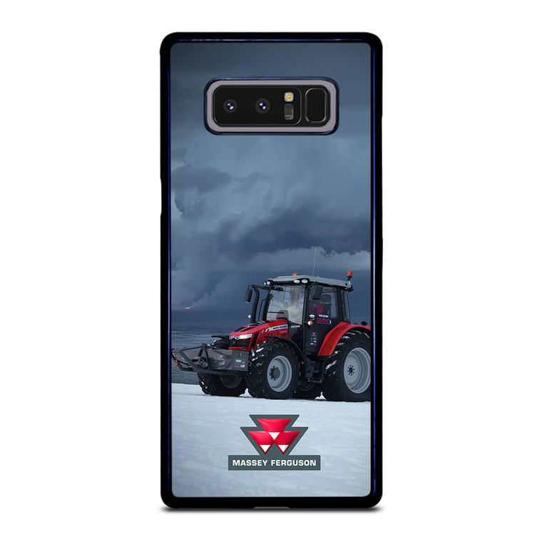 MASSEY FERGUSON TRACKTORS SNOW Samsung Galaxy Note 8 Case