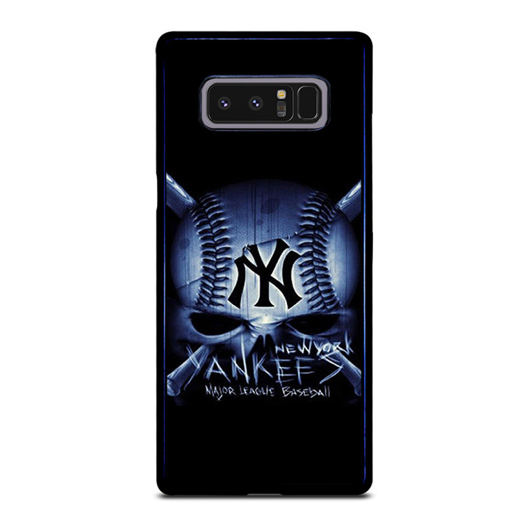 NEW YORK YANKEES BASEBALL SKULL Samsung Galaxy Note 8 Case