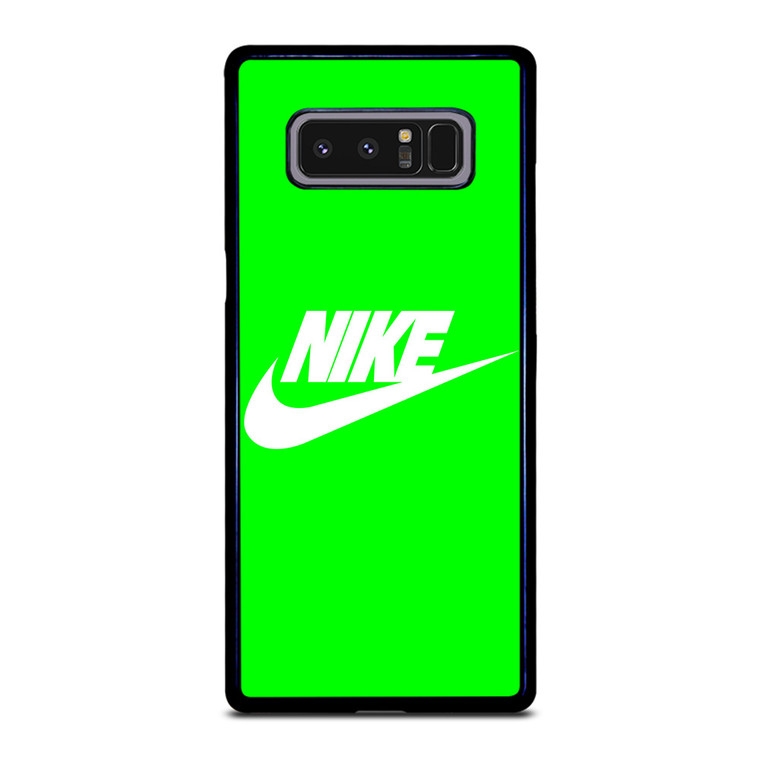 NIKE LOGO IN GREEN Samsung Galaxy Note 8 Case