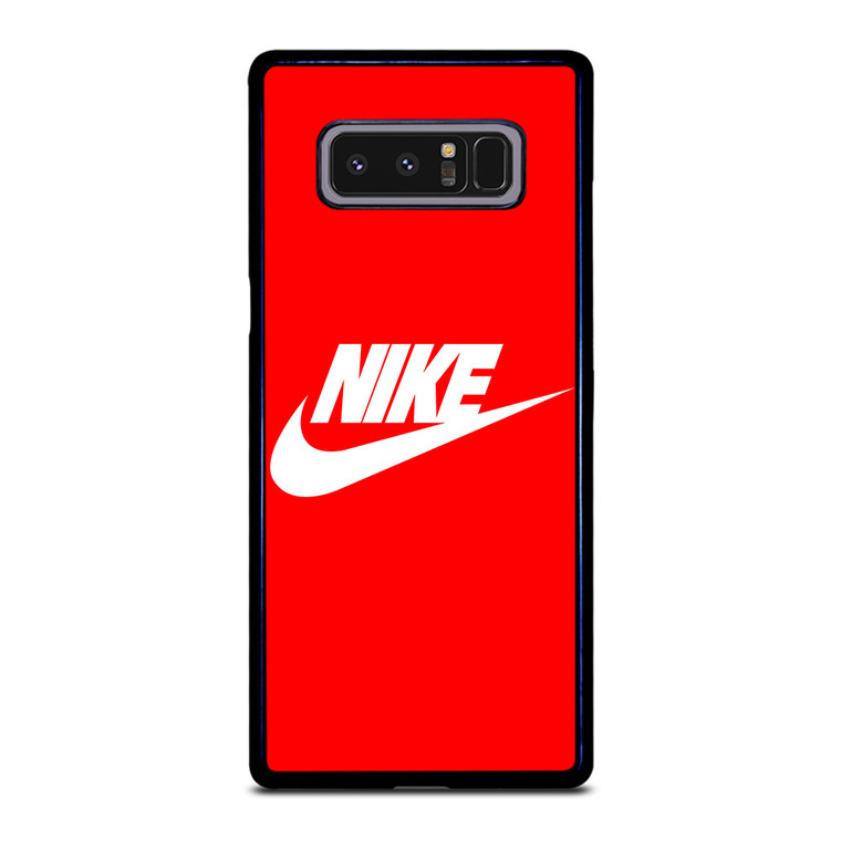 NIKE LOGO IN RED Samsung Galaxy Note 8 Case