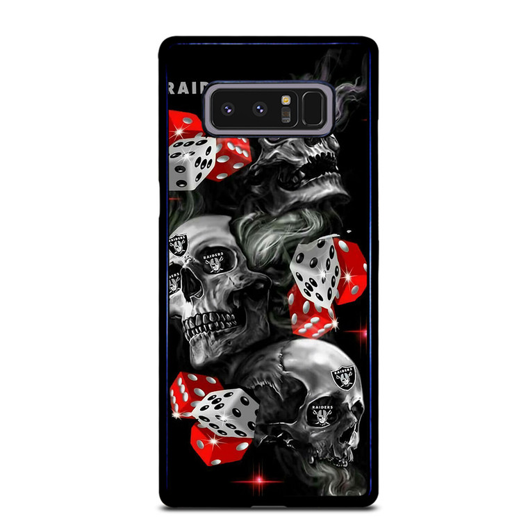 OAKLAND RAIDERS SKULL LOGO Samsung Galaxy Note 8 Case