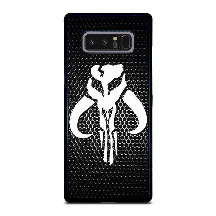STAR WARS MANDALORIAN LOGO CARBON Samsung Galaxy Note 8 Case