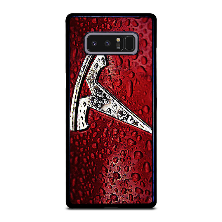 TESLA RED WATER EMBLEM Samsung Galaxy Note 8 Case