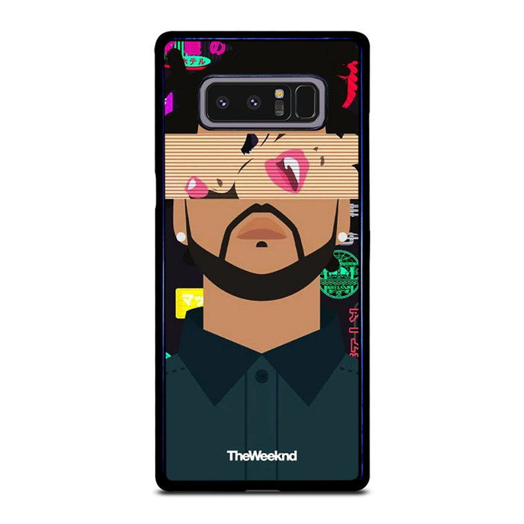 THE WEEKND XO CARTOON Samsung Galaxy Note 8 Case
