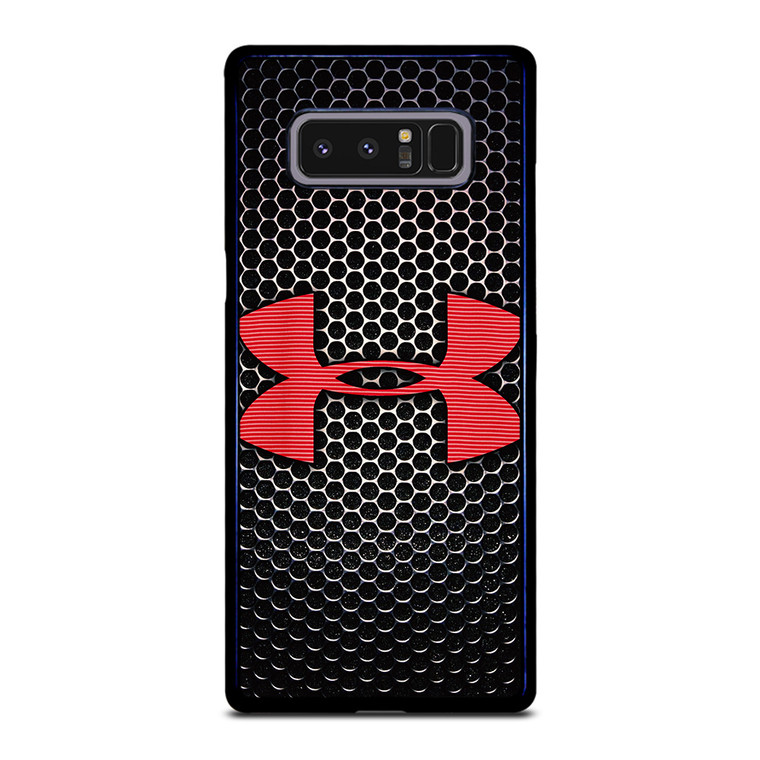 UNDER ARMOUR BLACK SYMBOL RED Samsung Galaxy Note 8 Case UNDER ARMOUR BLACK SYMBOL RED Samsung Galaxy Note 8 Case