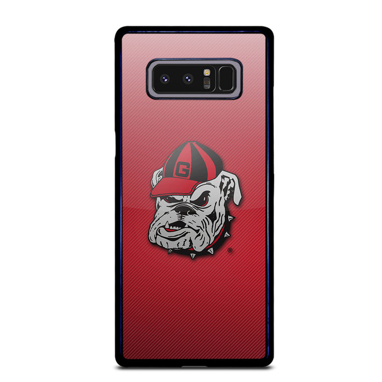 UNIVERSITY OF GEORGIA BULLDOGS UGA RED HAT Samsung Galaxy Note 8 Case