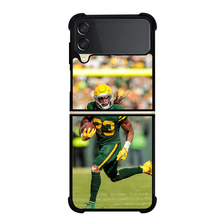 AARON JONES GREEN BAY PACKERS Samsung Galaxy Z FLip 3 5G Case Cover