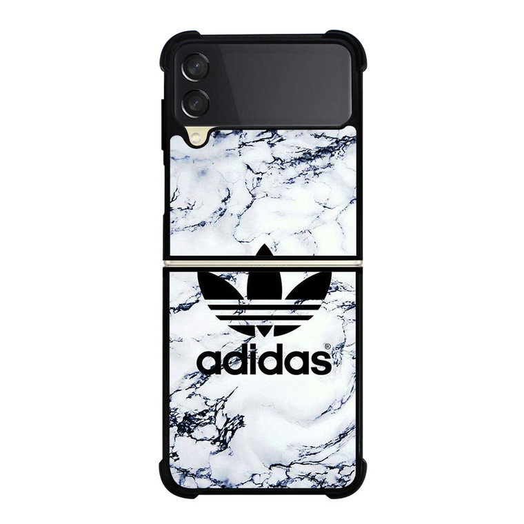 ADIDAS LOGO MARBLE EMBLEM Samsung Galaxy Z FLip 3 5G Case Cover