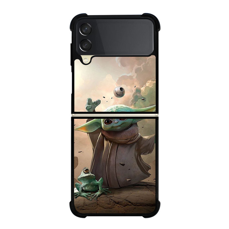 BABY YODA COSMIC STAR WARS Samsung Galaxy Z FLip 3 5G Case Cover