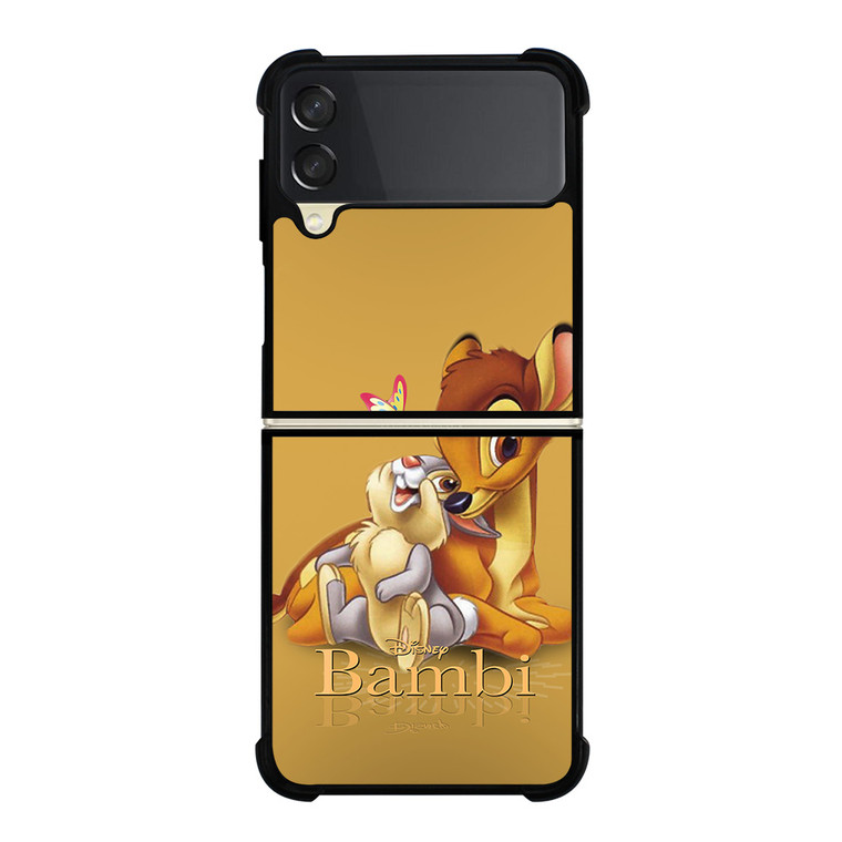 BAMBI AND RABBIT DISNEY CARTOON Samsung Galaxy Z FLip 3 5G Case Cover