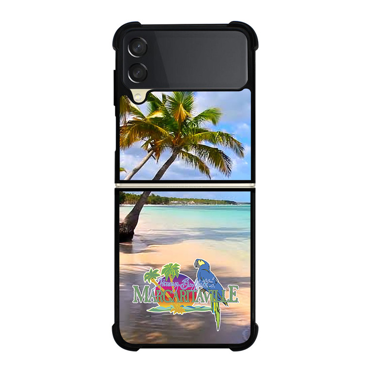 BEACH JIMMY BUFFET MARGARITAVILLE BIRD Samsung Galaxy Z FLip 3 5G Case Cover