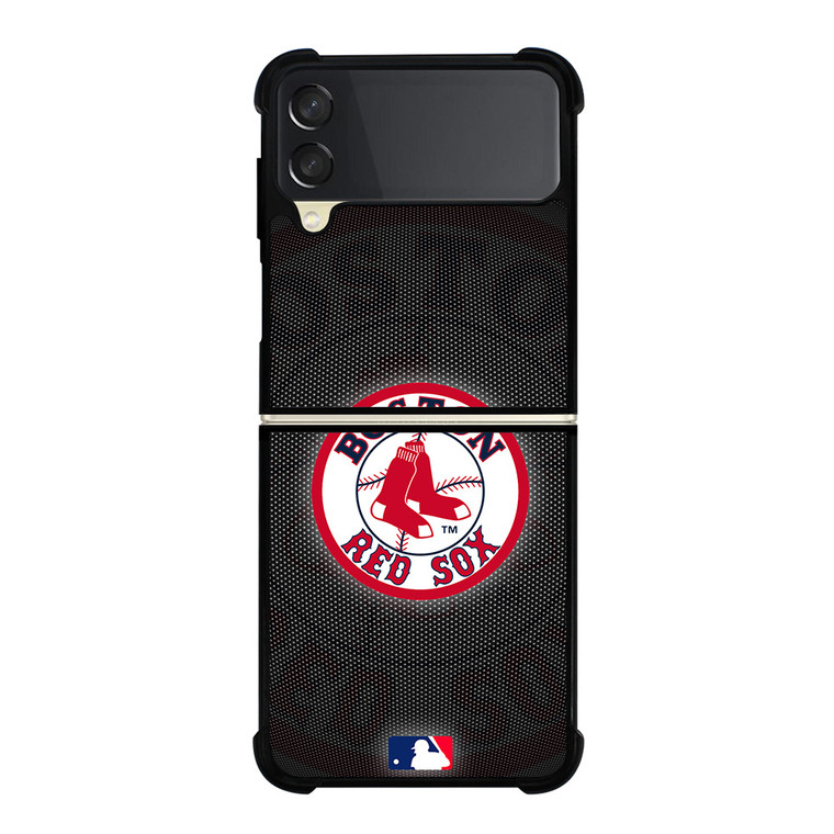 BOSTON RED SOX MLB LOGO EMBLEM Samsung Galaxy Z FLip 3 5G Case Cover