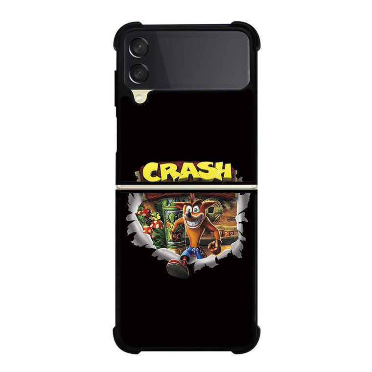 CRASH BANDICOOT GAMES Samsung Galaxy Z FLip 3 5G Case Cover