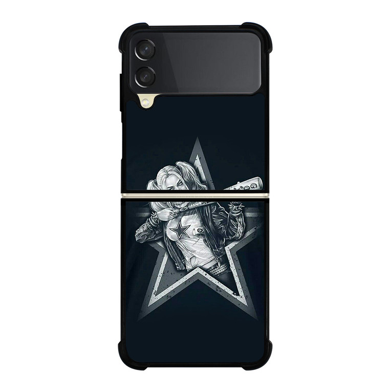 DALLAS COWBOYS HARLEY QUINN Samsung Galaxy Z FLip 3 5G Case Cover