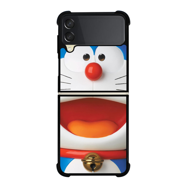 DORAEMON SMILING Samsung Galaxy Z FLip 3 5G Case Cover DORAEMON SMILING Samsung Galaxy Z FLip 3 5G Case Cover