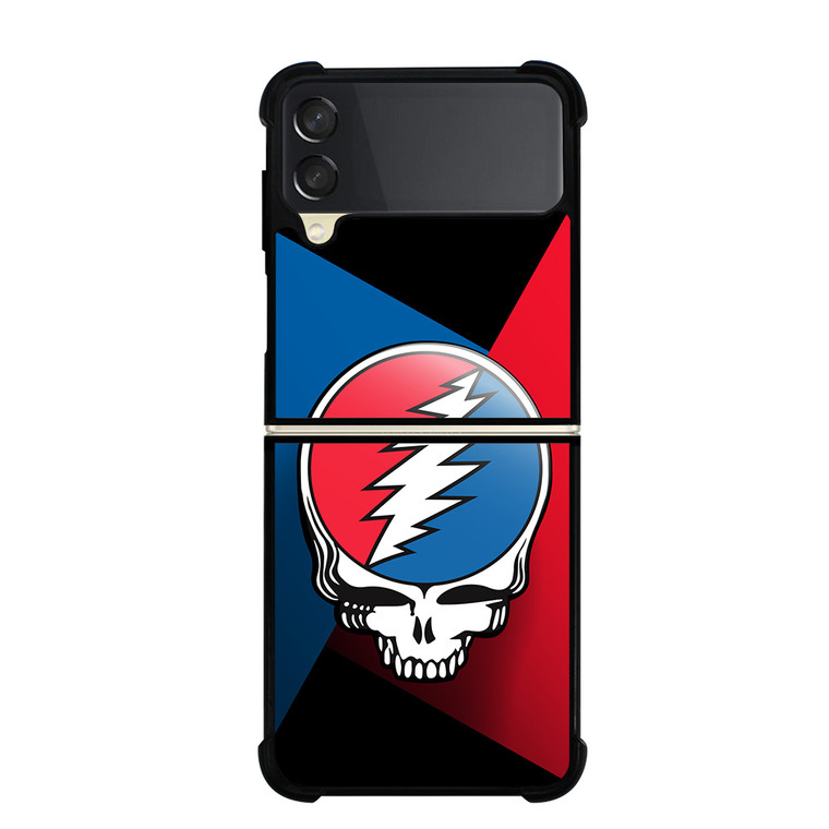 GRATEFUL DEAD SKULL STRIPS Samsung Galaxy Z FLip 3 5G Case Cover