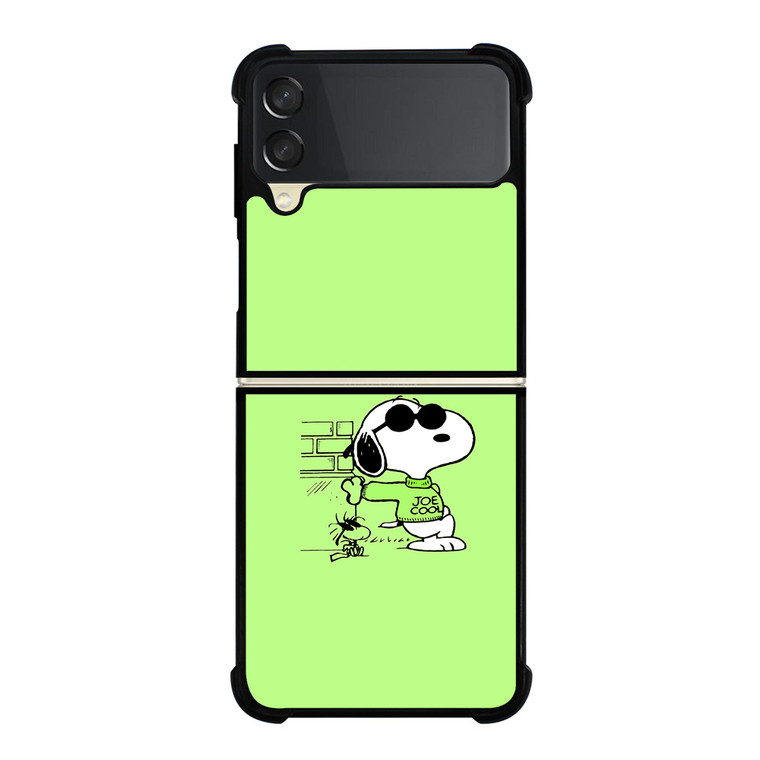 JOE COOL SNOOPY the peanuts Samsung Galaxy Z FLip 3 5G Case Cover JOE COOL SNOOPY the peanuts Samsung Galaxy Z FLip 3 5G Case Cover